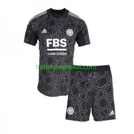 Leicester City Voetbalshirts Doelman Kind Thuis 2022-23(+ Korte broeken)